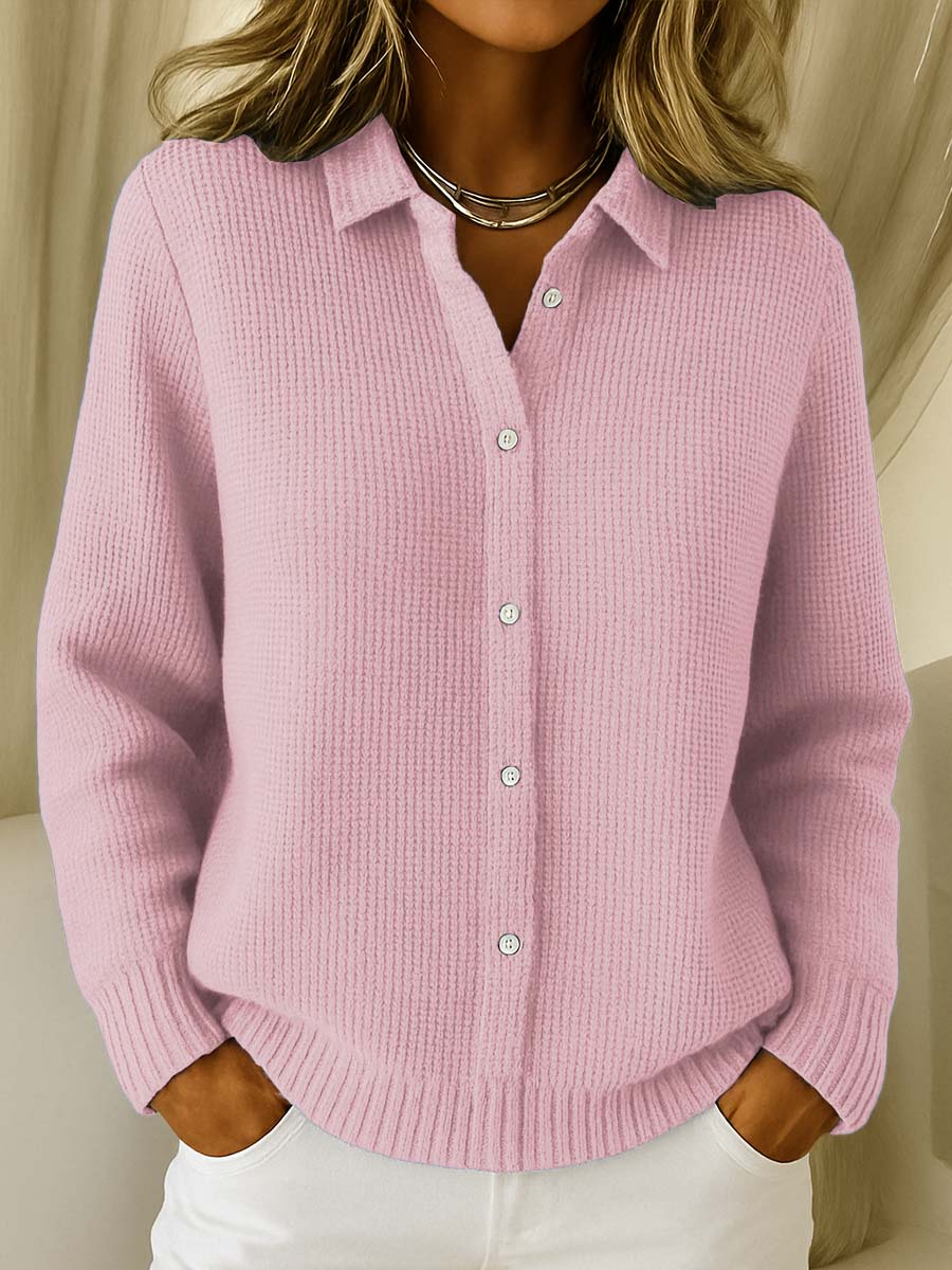 Arielle | Soft Knit Button Cardigan