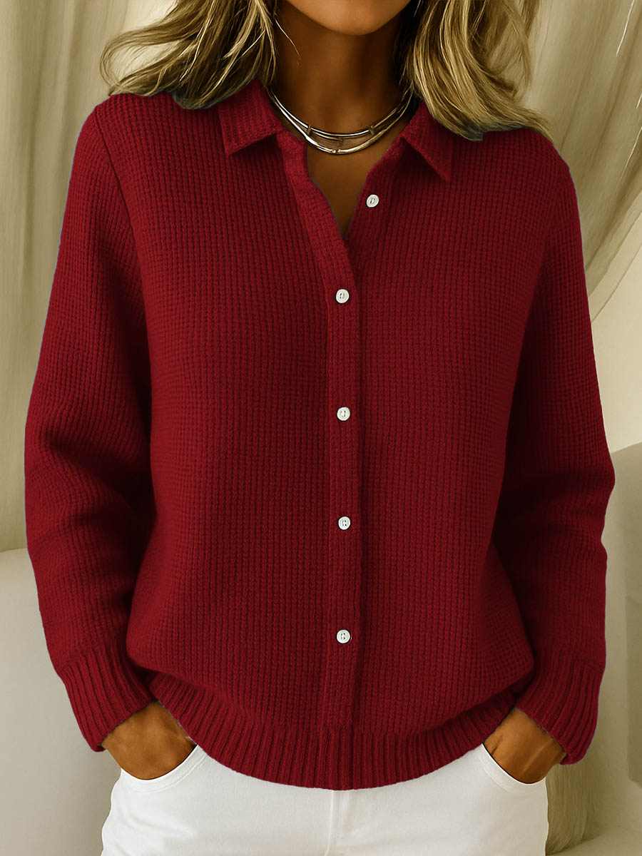 Arielle | Soft Knit Button Cardigan