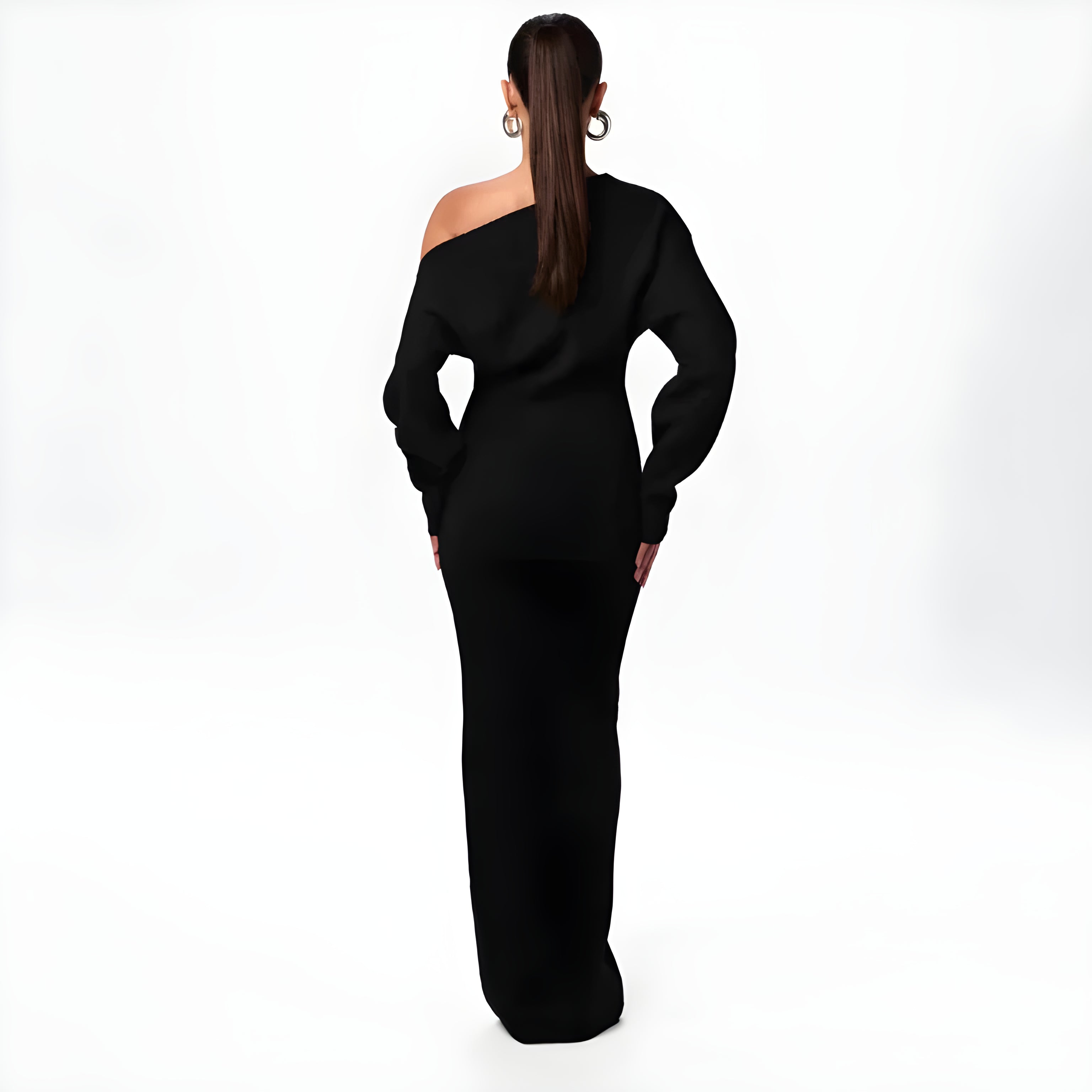 Mila | Slim Fit Long Sleeve Dress