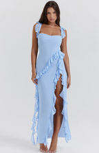 Viviana | Ruffle Maxi Dress