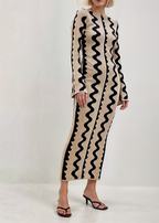 Stella | Elegant Flare Maxi Dress
