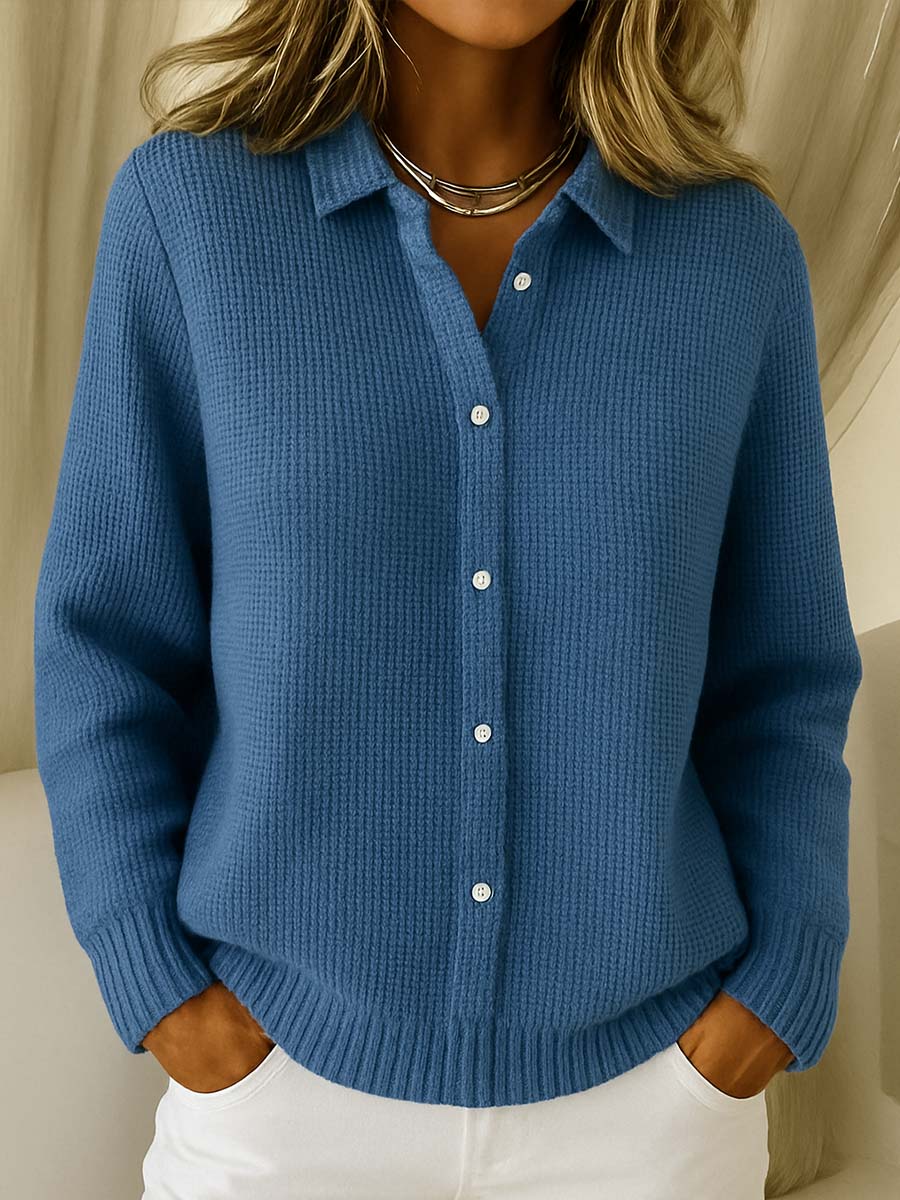 Arielle | Soft Knit Button Cardigan