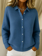Arielle | Soft Knit Button Cardigan