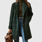 Aurelia | Forest Check Coat