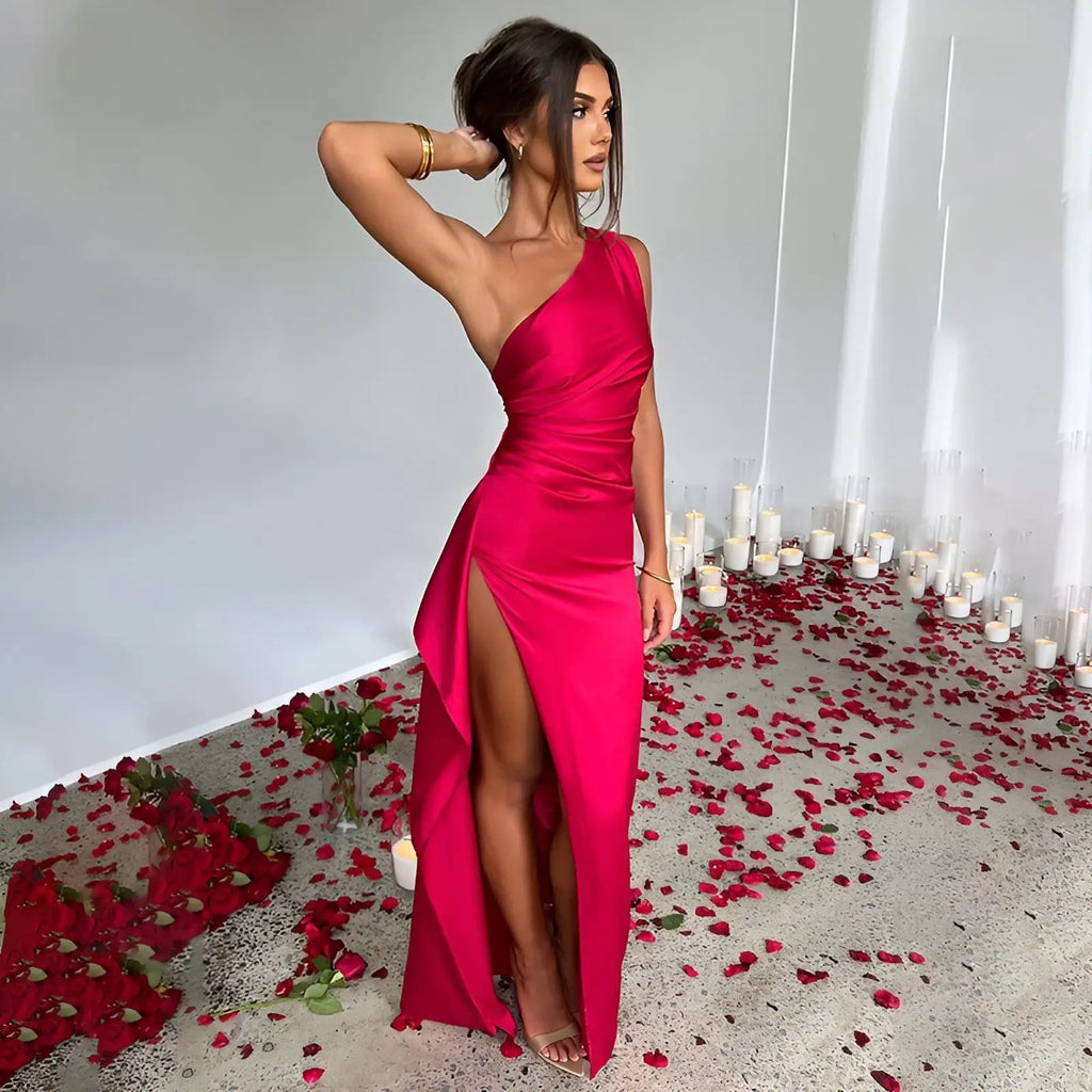 Luna | Satin Luxe Dress