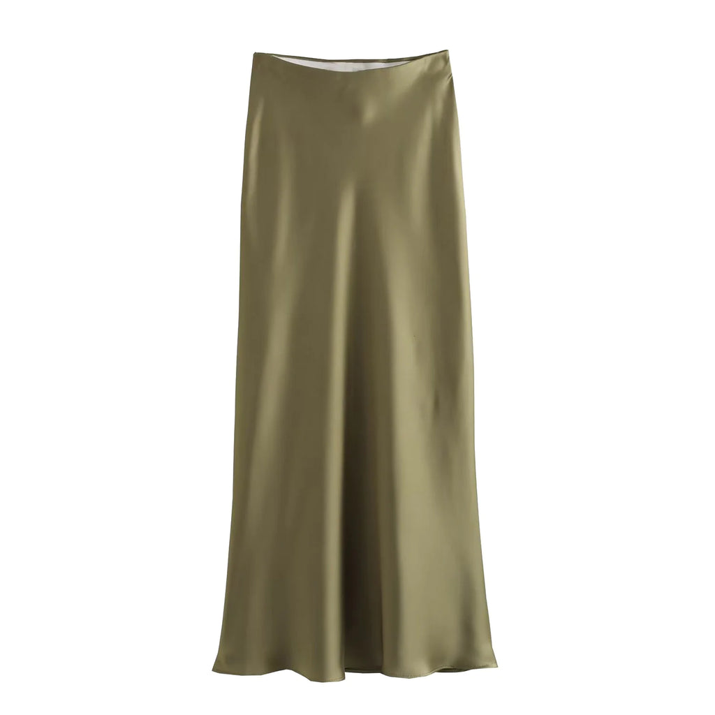 Aurora | Satin Glow Skirt